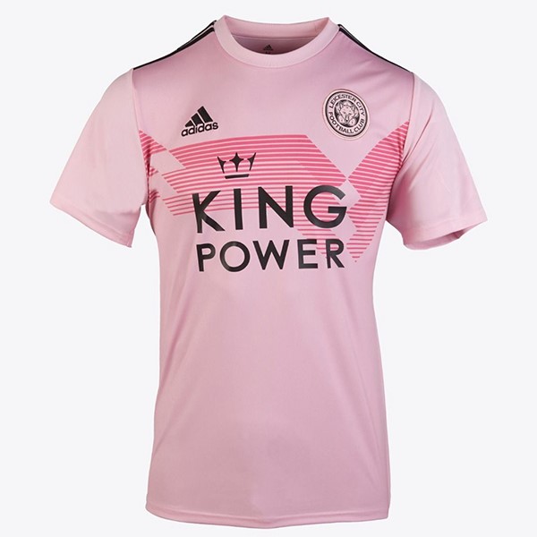 Camiseta Leicester City Replica Segunda Ropa Mujer 2019/20 Rosa